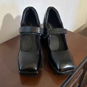 Black Mary Jane Women's Shoes